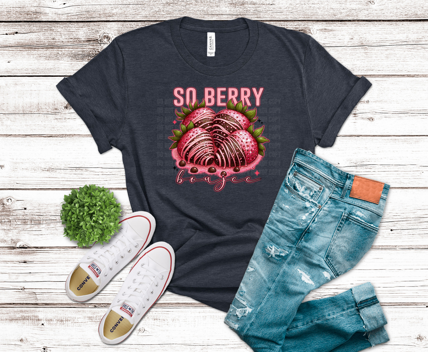 Premade DTF Transfer Gang Sheet For Graphic Tees | Strawberry Lover