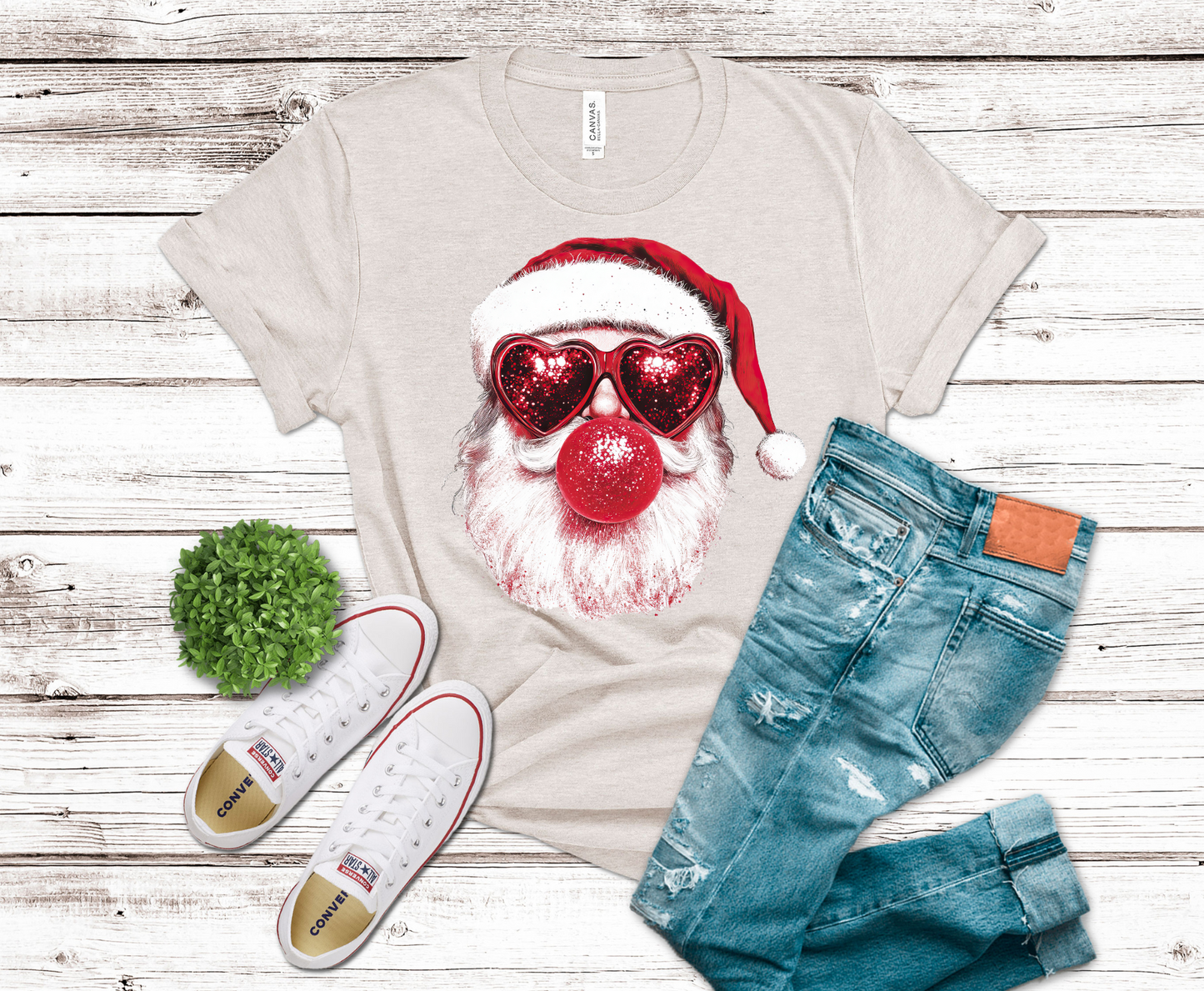 Premade DTF Transfer Gang Sheet For Graphic Tees | Christmas Sparkle