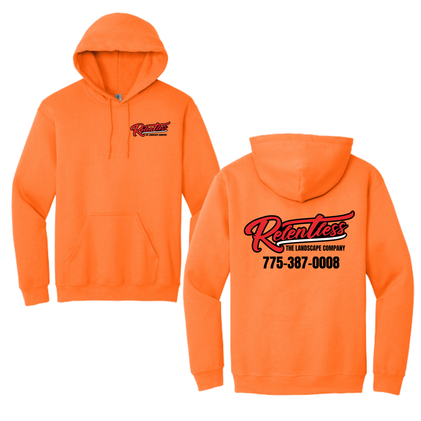 Relentless TLC | Safety Orange | Hoodie - Griffin Expressions