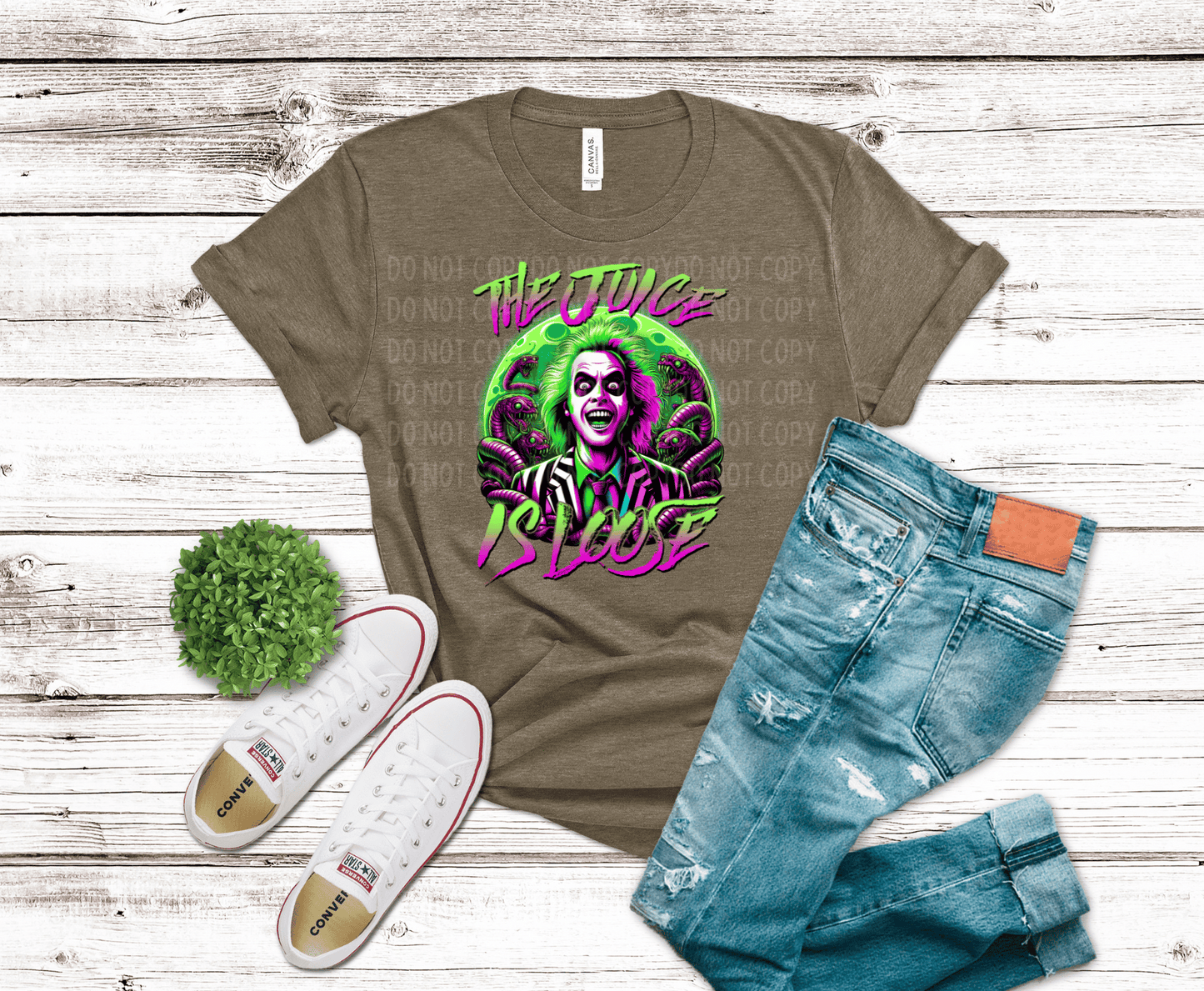 Premade DTF Transfer Gang Sheet For Graphic Tees | The Juice Is Loose
