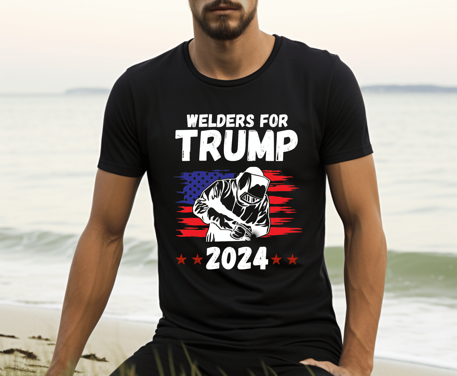 Welders For Trump 2024 | T-Shirt - Griffin Expressions