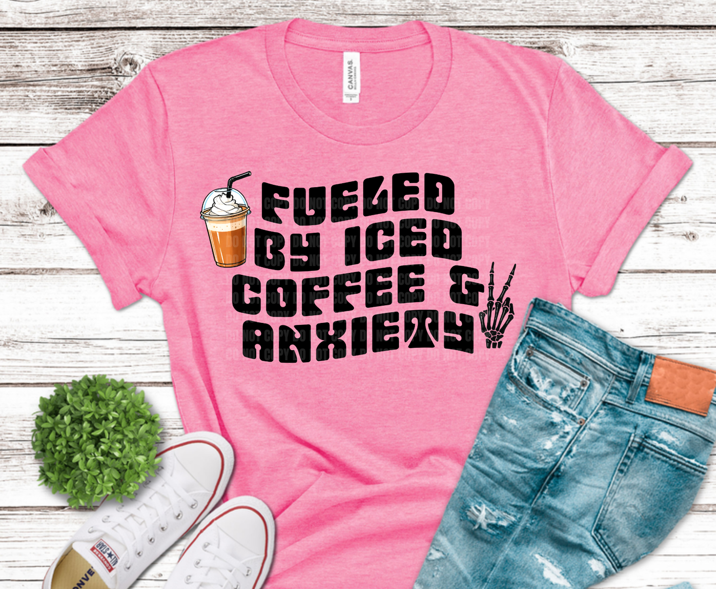 Anxiety | Dollar Deals DTF Transfer Gang Sheet For Graphic Tees