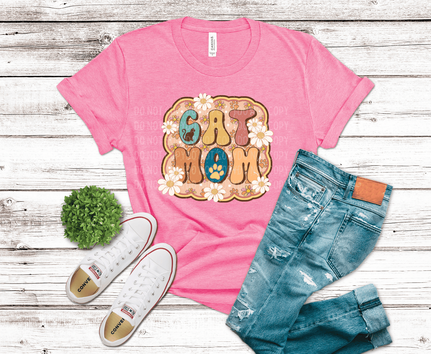 Cat Lover | Premade DTF Transfer Gang Sheet For Graphic Tees - Griffin Expressions