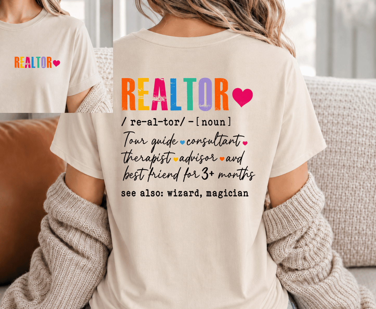 Realtor | Premade DTF Transfer Gang Sheet For Graphic Tees