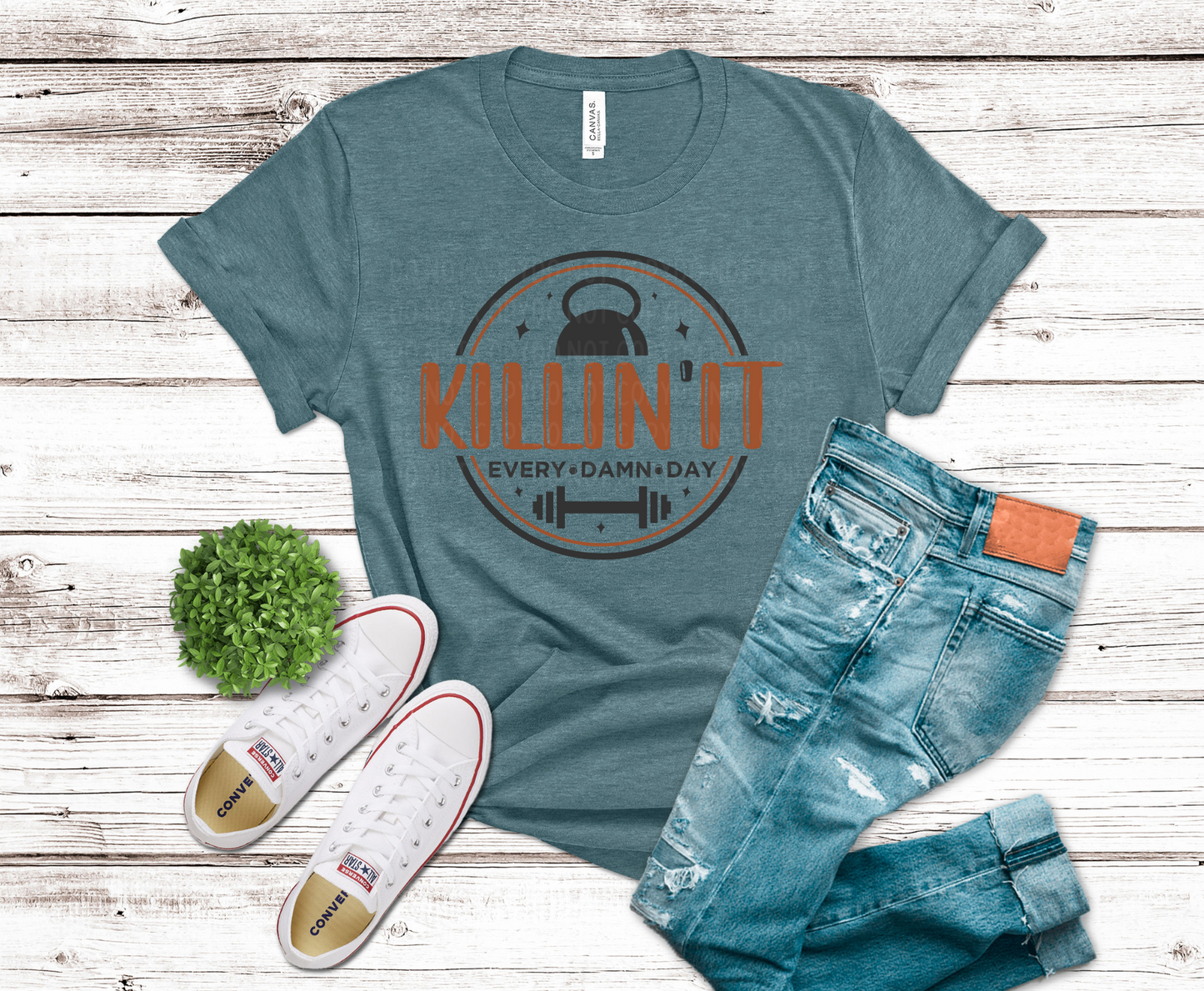 Gym Girl | Premade DTF Transfer Gang Sheet For Graphic Tees - Griffin Expressions