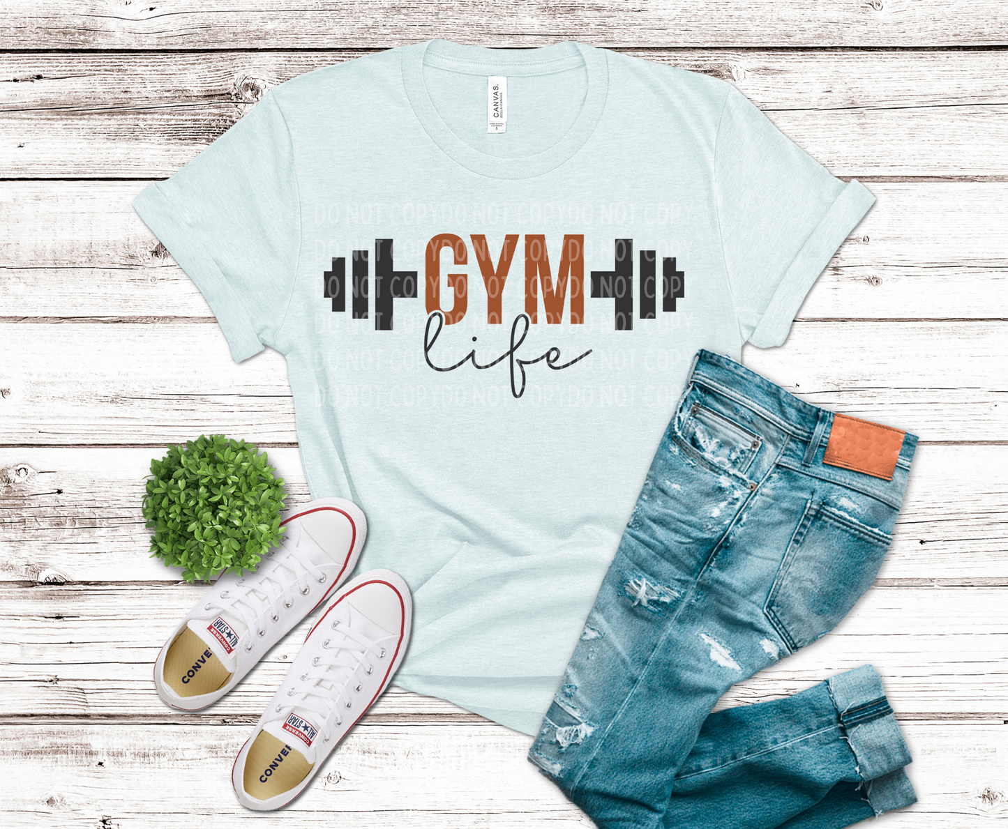 Gym Girl | Premade DTF Transfer Gang Sheet For Graphic Tees - Griffin Expressions
