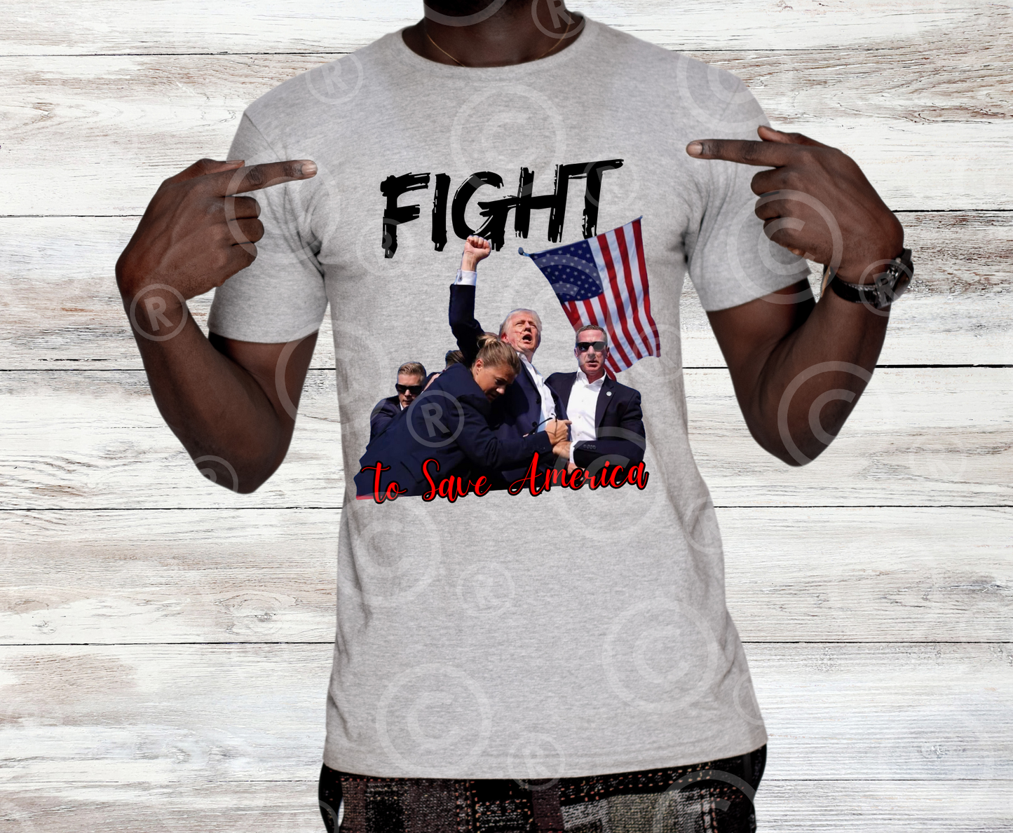 Fight Trump Shot | DTF - Griffin Expressions
