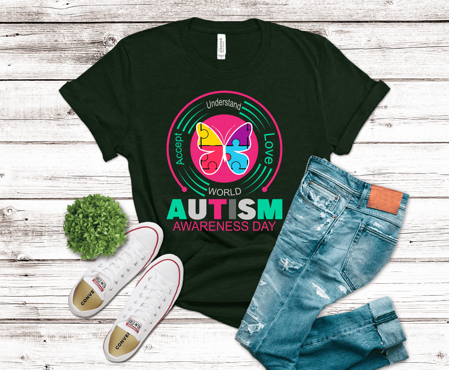 Premade DTF Transfer Gang Sheet For Graphic Tees| Autism - Griffin Expressions