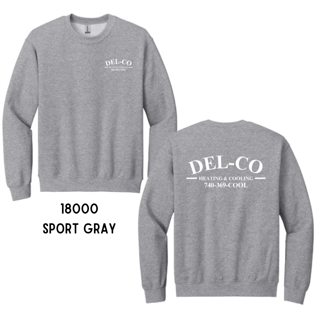 Del-Co | Crew Neck Sweatshirt - Griffin Expressions