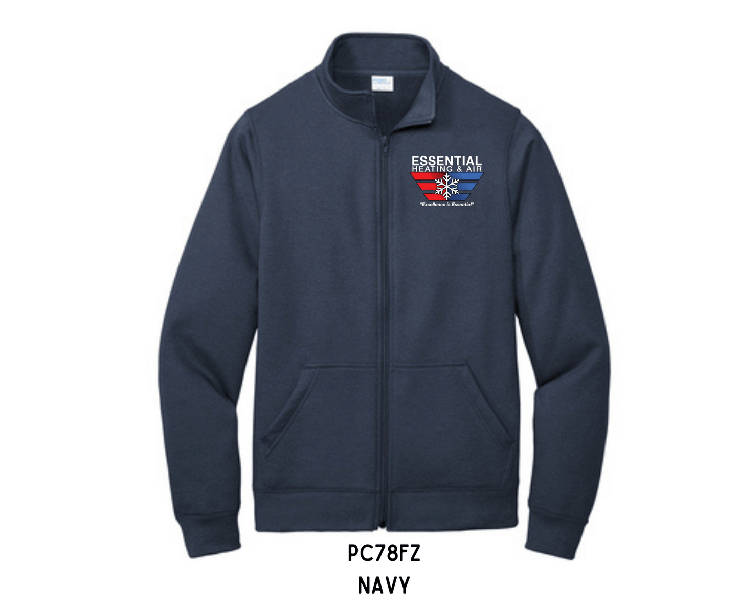 Essential HVAC | Zip Jacket - Griffin Expressions