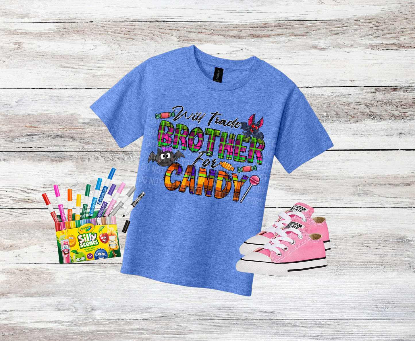 Premade DTF Transfer Gang Sheet For Graphic Tees| Halloween Youth