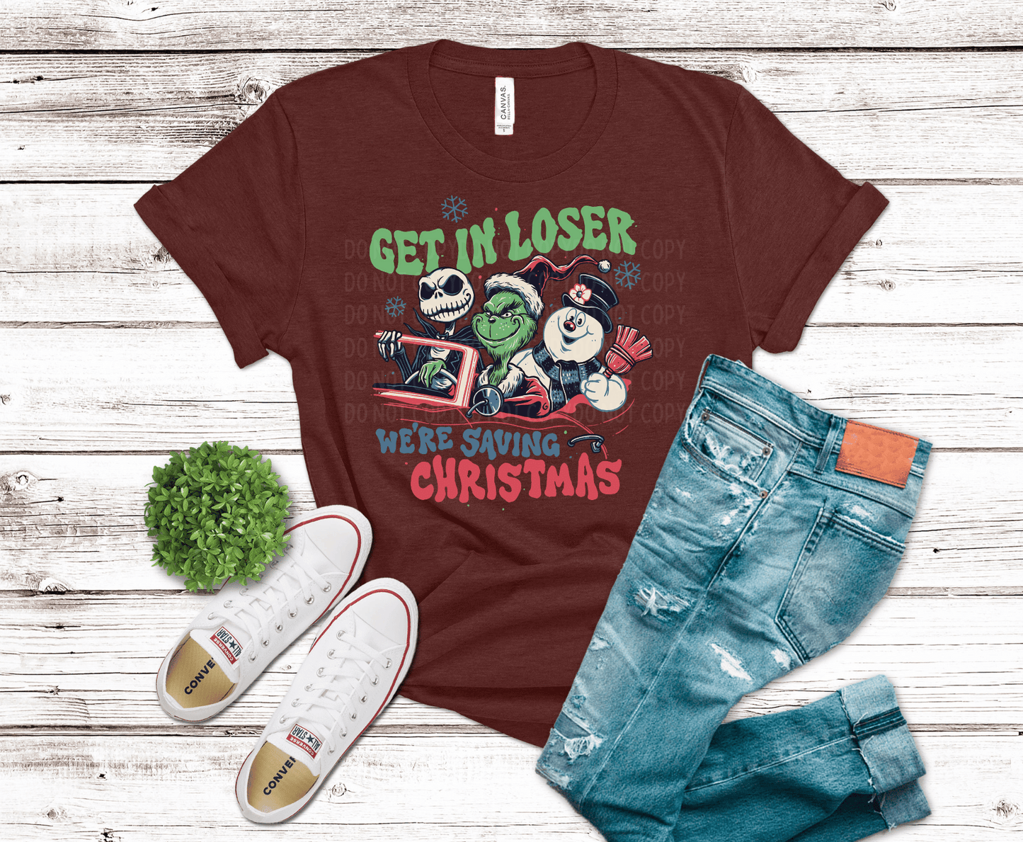 Rockin' Christmas | Premade DTF Transfer Gang Sheet For Graphic Tees - Griffin Expressions