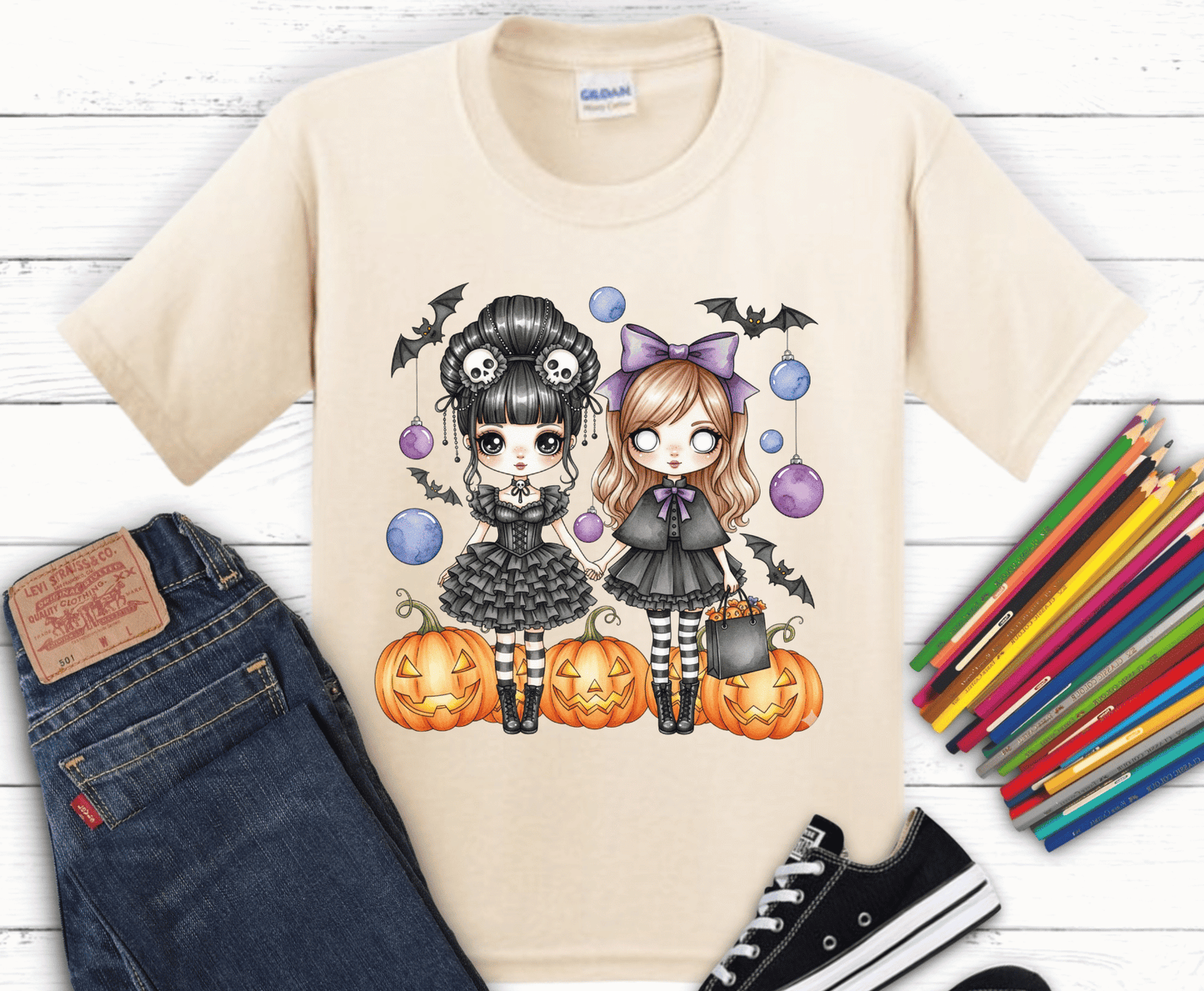 Youth Halloween | Dollar Deals DTF Transfer Gang Sheet For Graphic Tees