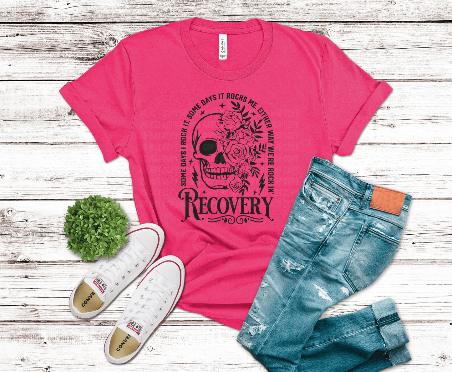 Premade DTF Transfer Gang Sheet For Graphic Tees | Recovery