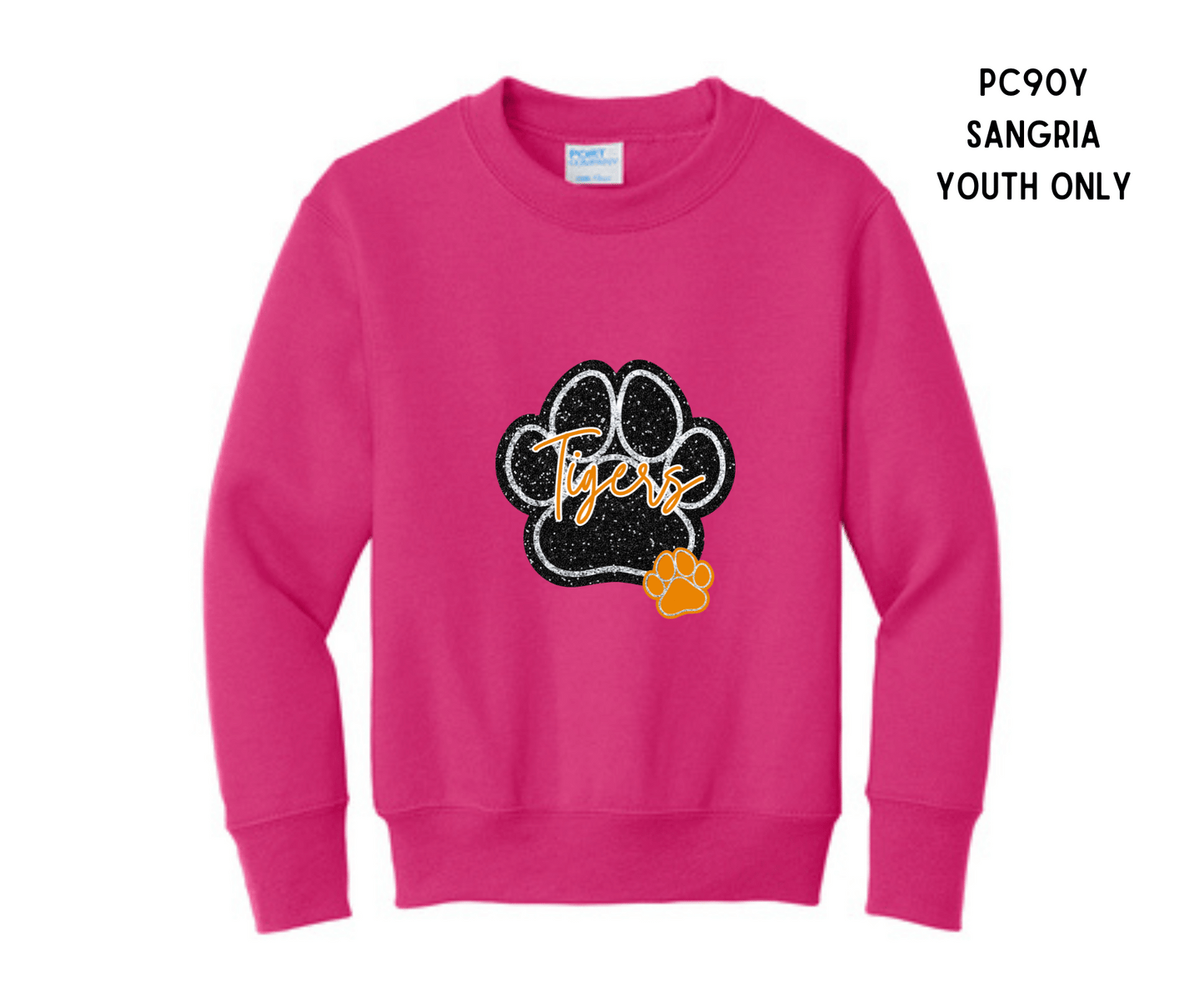 Tynes Store - Tynes Glitter Paw | Sweatshirt - Griffin Expressions