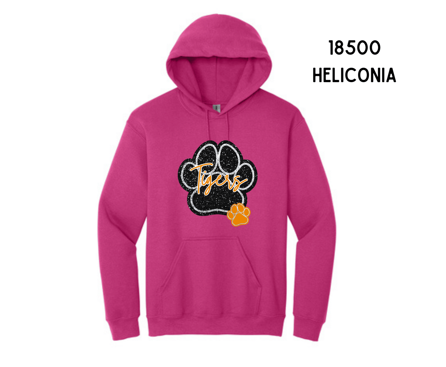 Tynes Store - Tynes Glitter Paw | Hoodie - Griffin Expressions