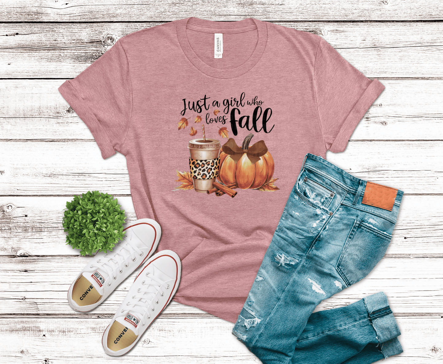 Premade DTF Transfer Gang Sheet For Graphic Tees | Basic Girl Fall