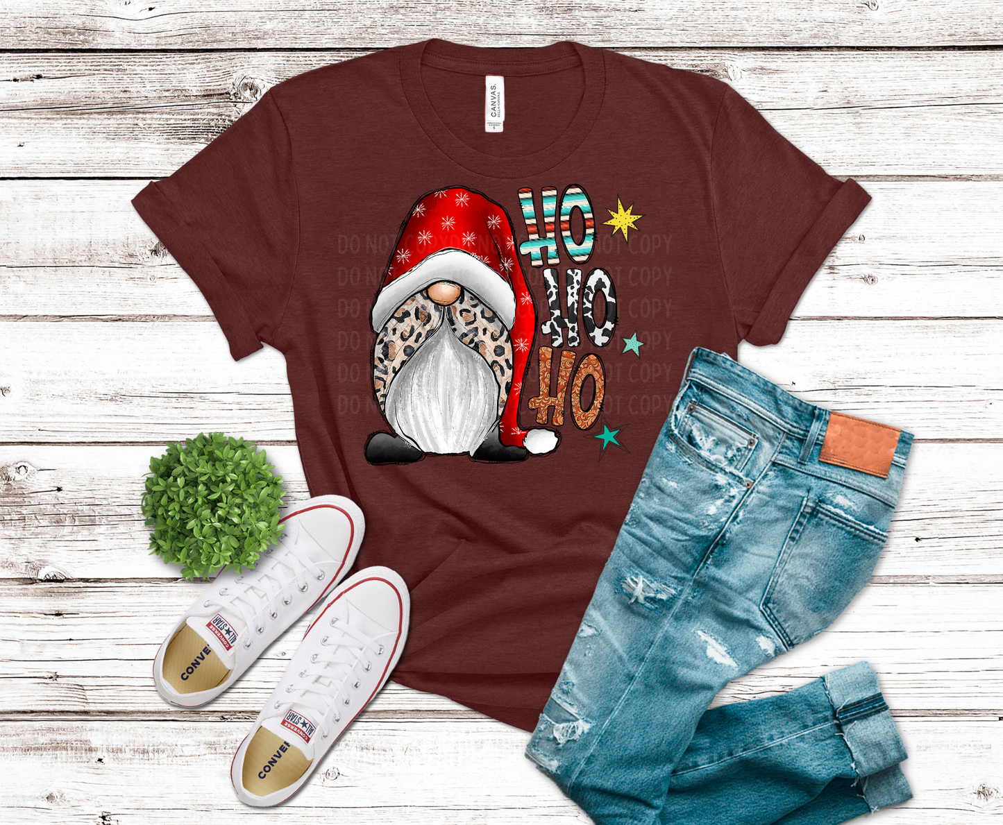 Western Christmas | Premade DTF Transfer Gang Sheet For Graphic Tees - Griffin Expressions