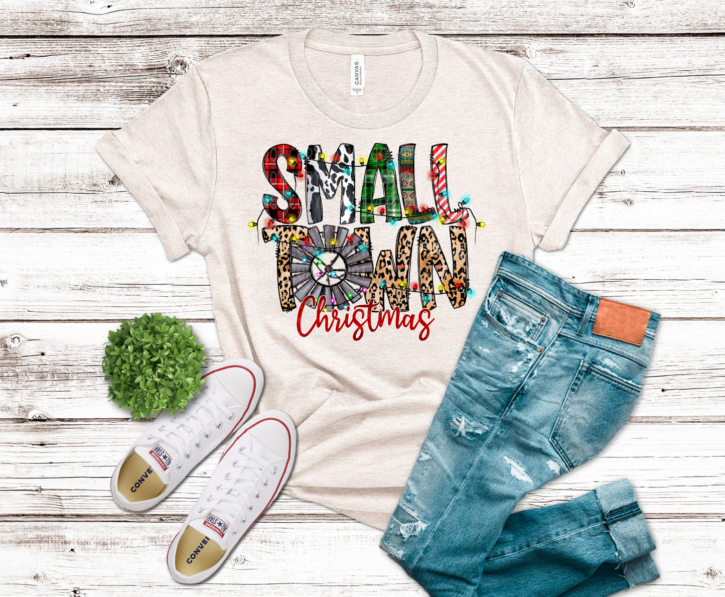 Western Christmas | Premade DTF Transfer Gang Sheet For Graphic Tees - Griffin Expressions