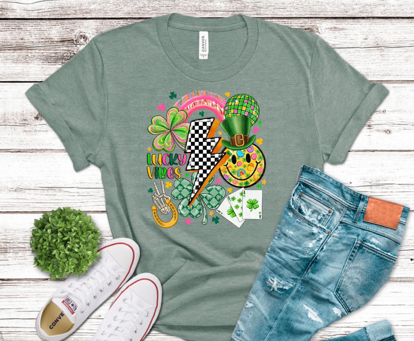 St. Patrick's Day Party | Premade DTF Transfer Gang Sheet For Graphic Tees