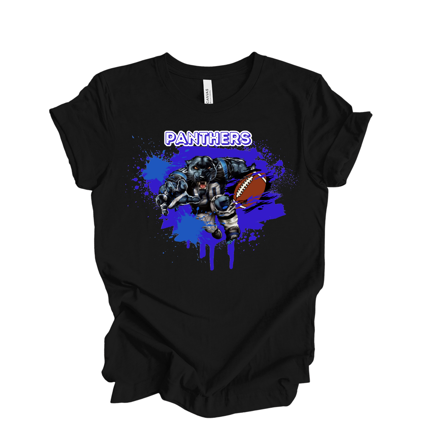 Panthers Football Shirt - Griffin Expressions