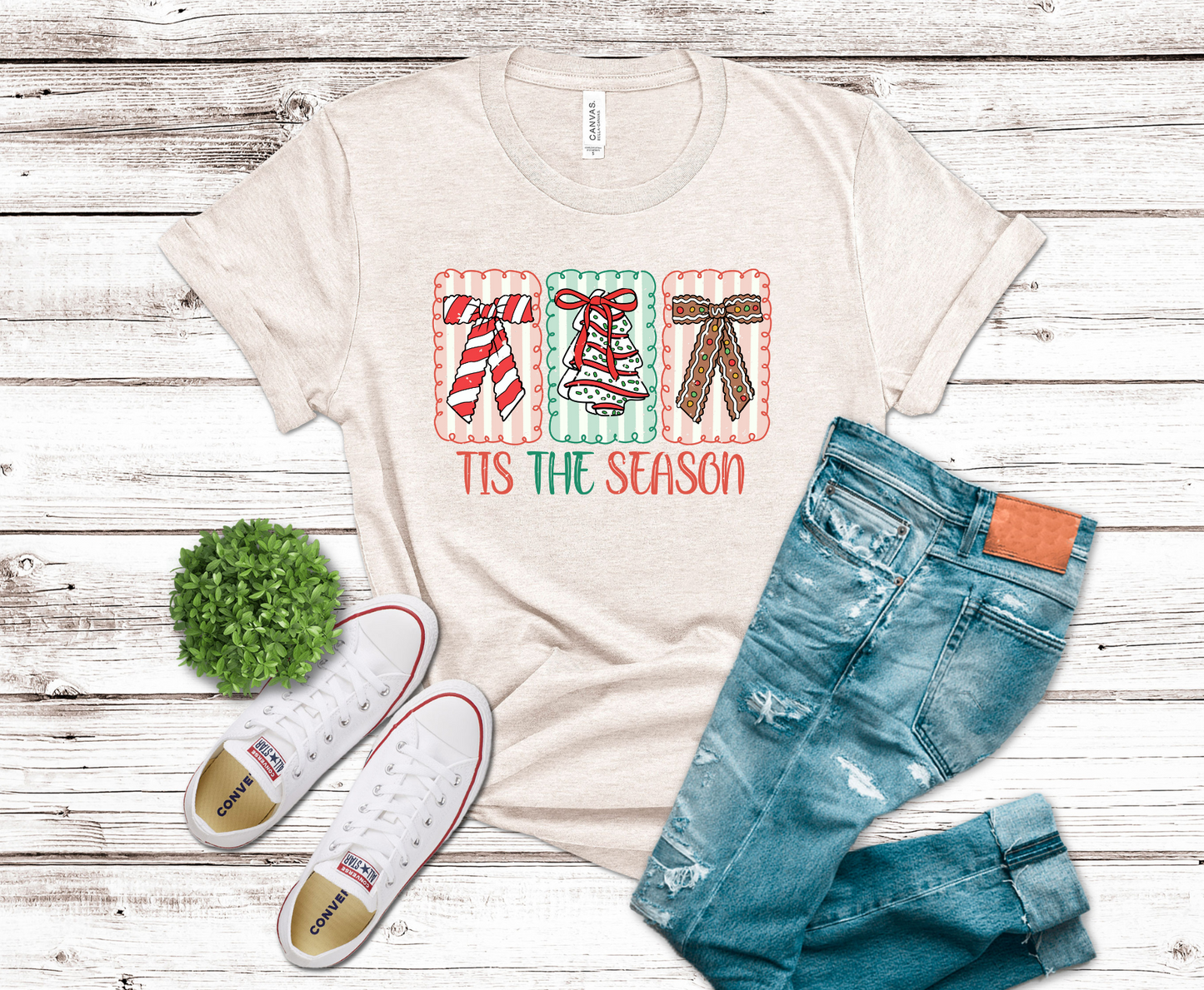 Premade DTF Transfer Gang Sheet For Graphic Tees | Cute Christmas