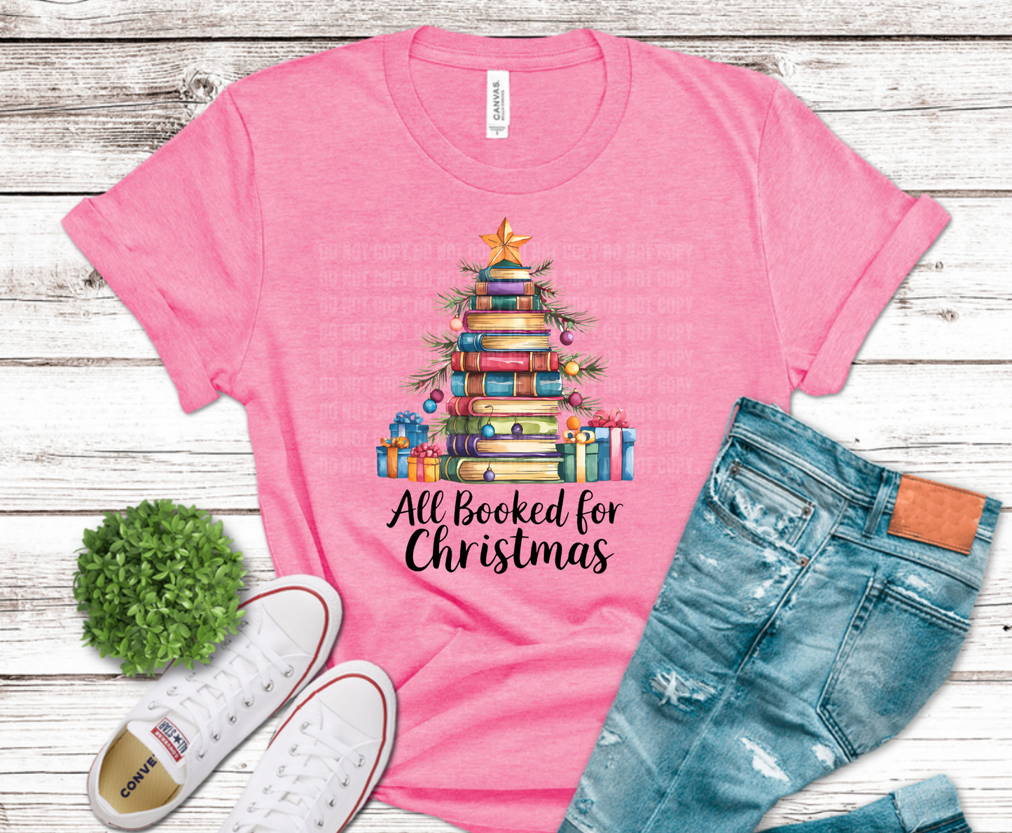 Premade DTF Transfer Gang Sheet For Graphic Tees | Christmas Teacher