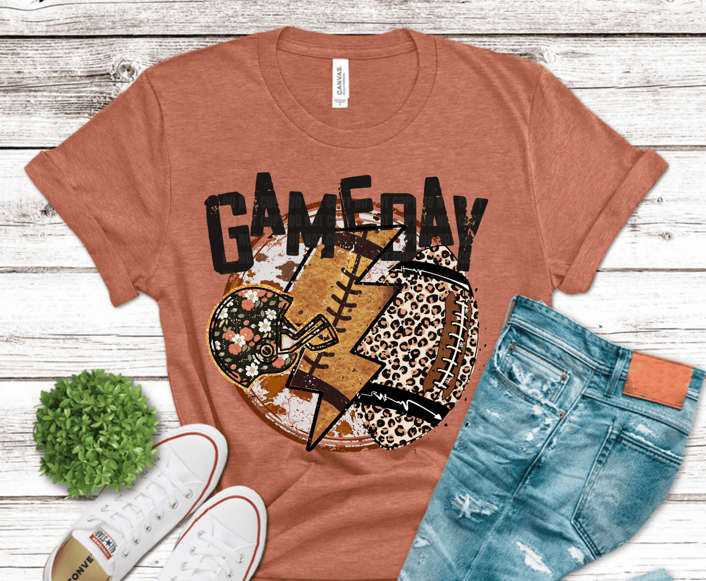 Football Days | Premade DTF Transfer Gang Sheet For Graphic Tees