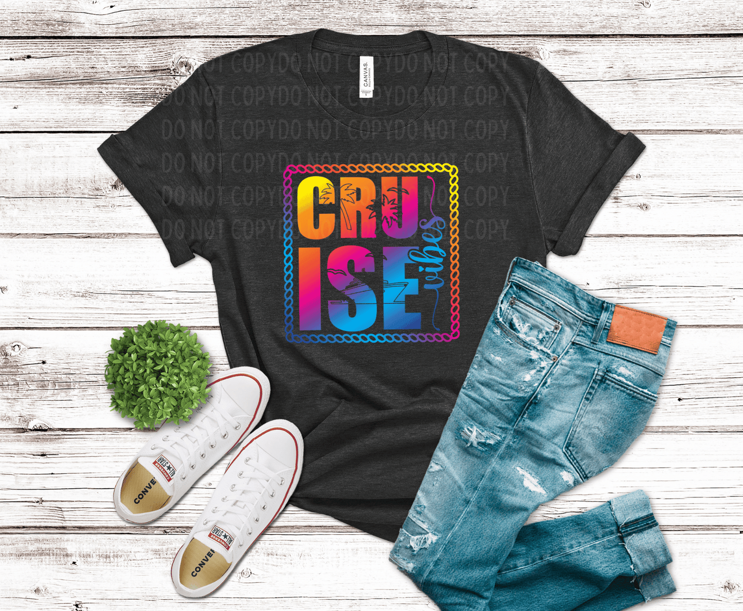 Premade DTF Transfer Gang Sheet For Graphic Tees | Cruise - Griffin Expressions