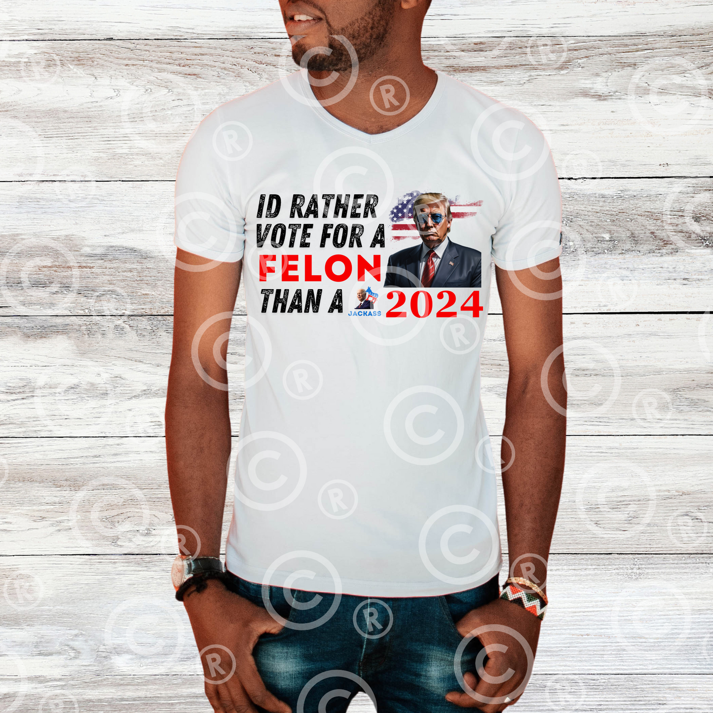 I'd Rather Vote for a Felon | Digital Download - Griffin Expressions