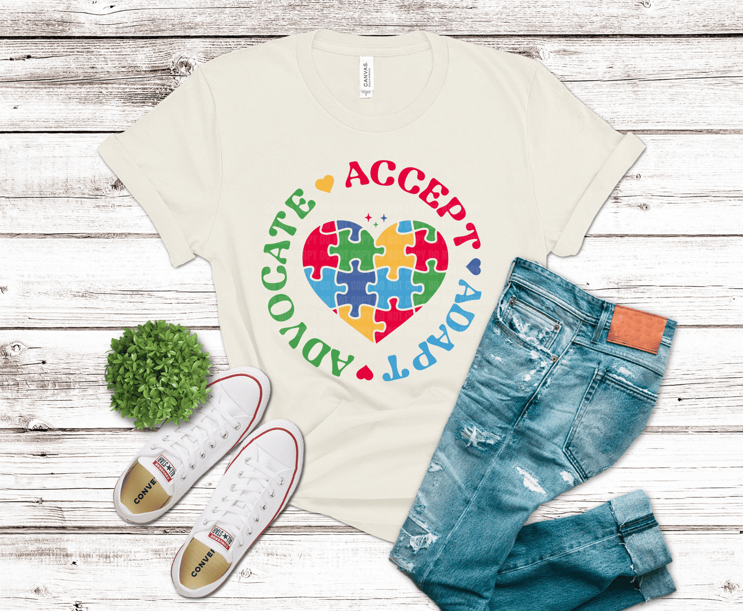 Premade DTF Transfer Gang Sheet For Graphic Tees| Autism - Griffin Expressions
