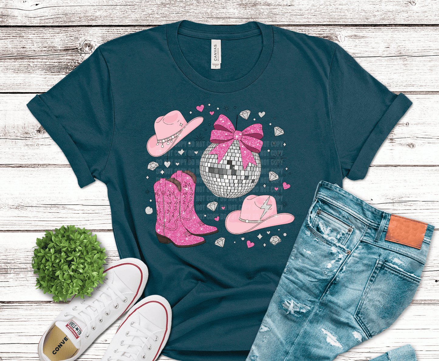 Premade DTF Transfer Gang Sheet For Graphic Tees | Southern Girl