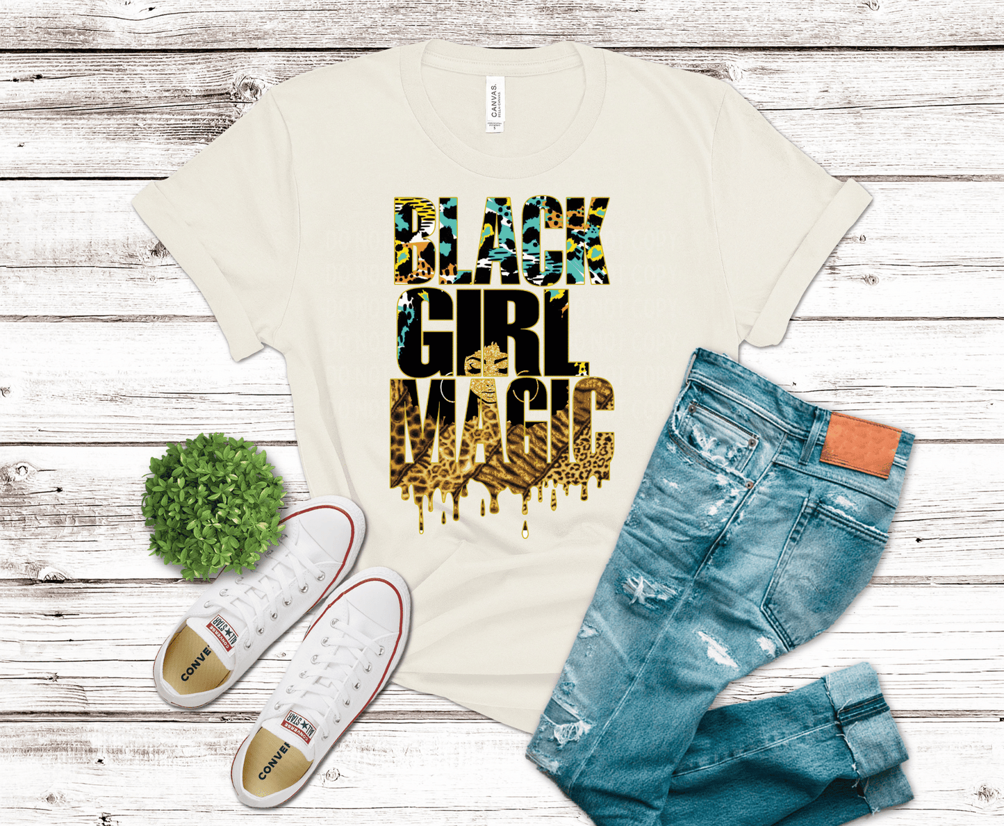 Girl Magic | Premade DTF Transfer Gang Sheet For Graphic Tees - Griffin Expressions