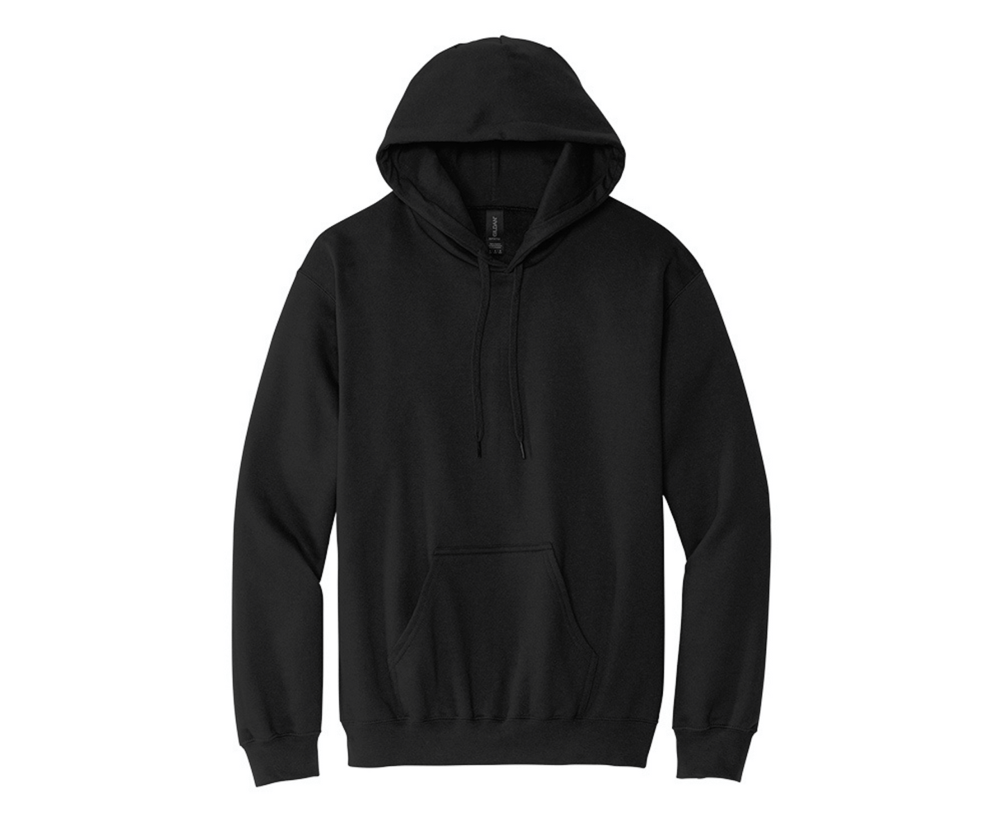 Gildan® Softstyle® Pullover Hooded Sweatshirt | Black - Griffin Expressions