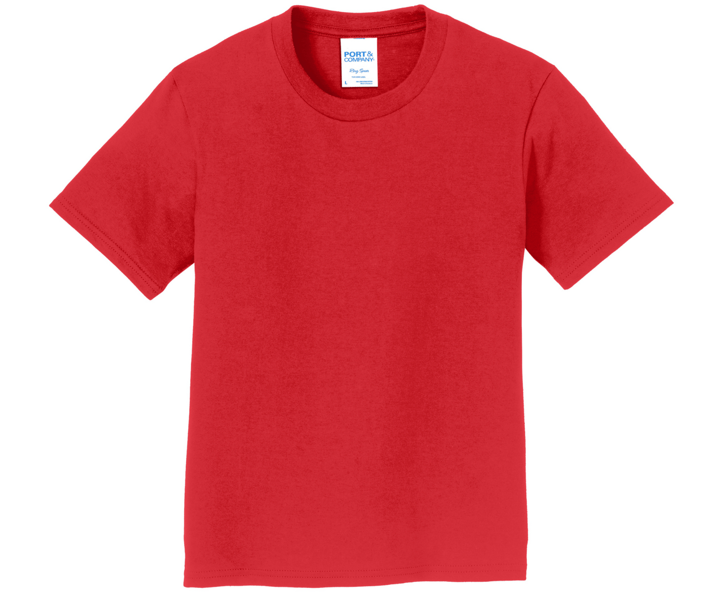 Port & Company® Youth Fan Favorite™ Tee | Bright Red - Griffin Expressions