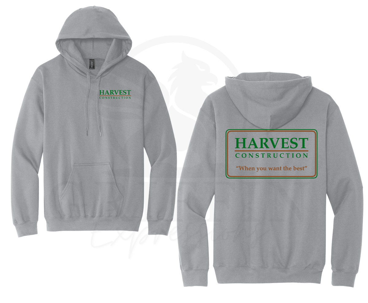 Gildan® Softstyle® Pullover Hoodie | Harvest Construction