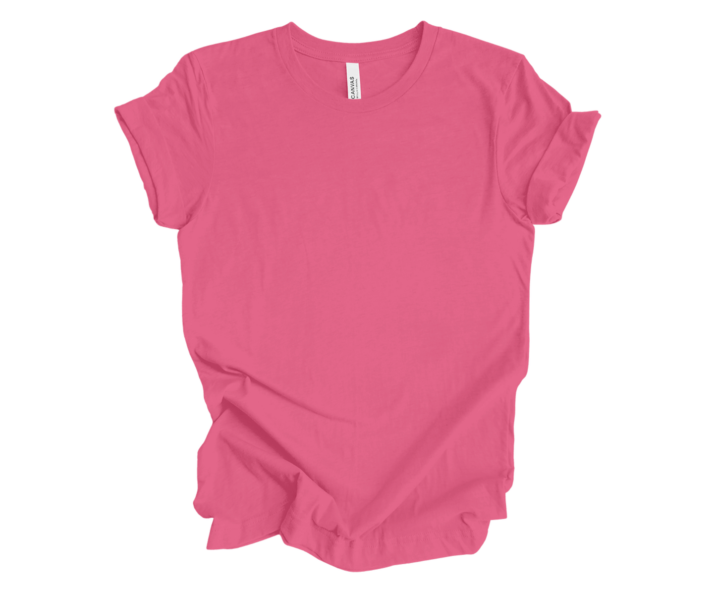 BELLA+CANVAS® Unisex Jersey Short Sleeve Tee | Charity Pink - Griffin Expressions