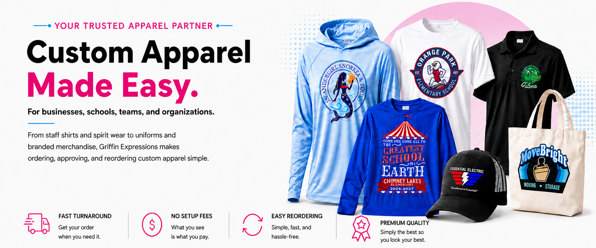 Custom Apparel Made Easy