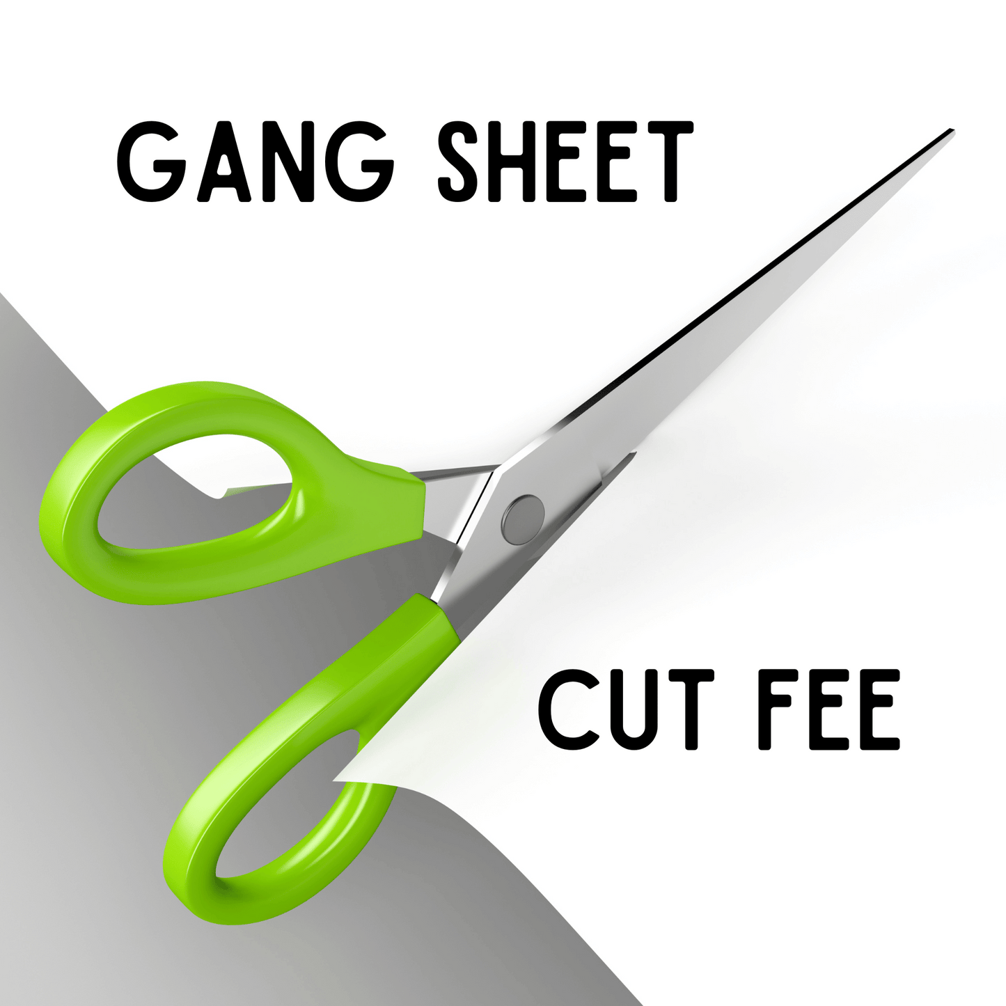 Gang Sheet Cutting Fee