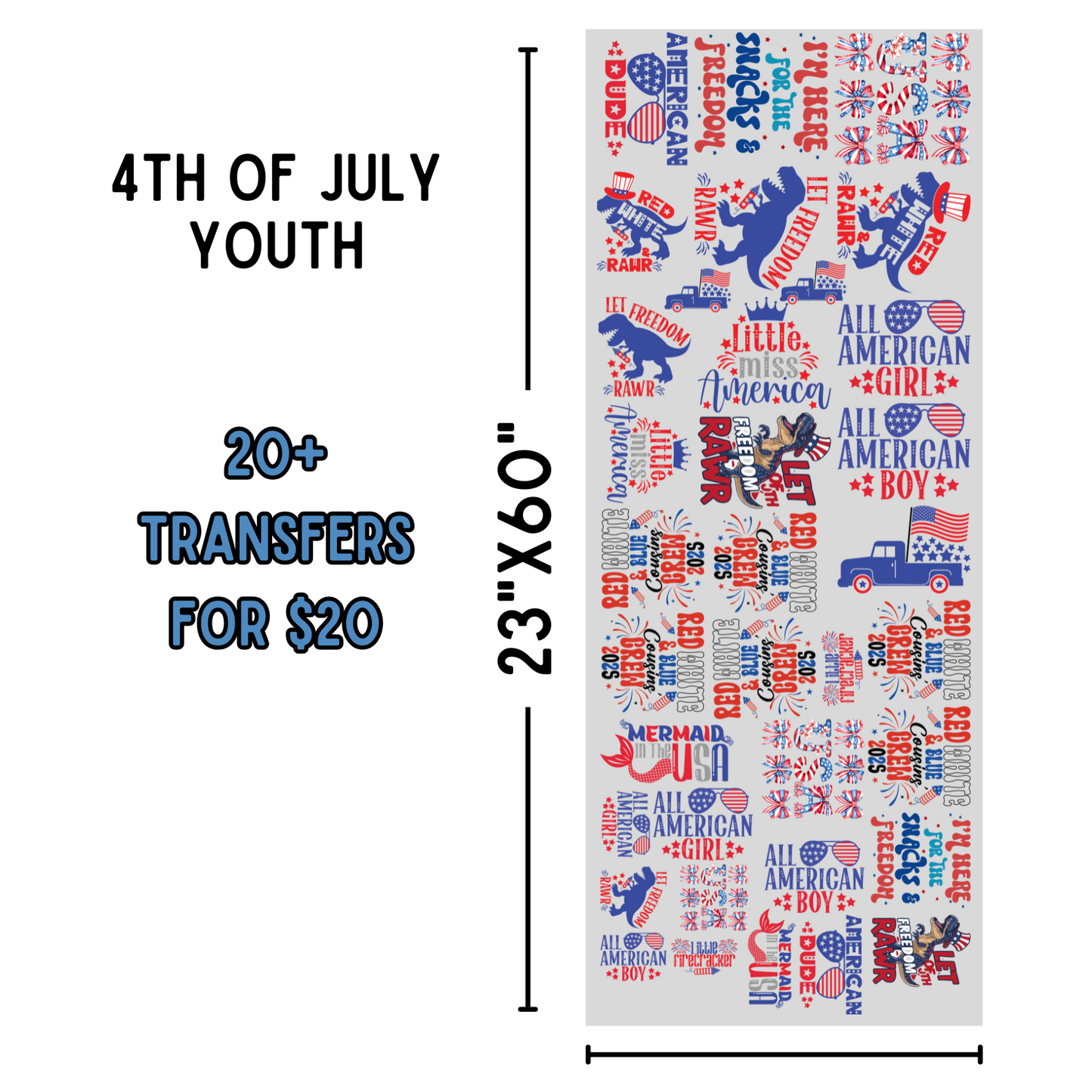 Dollar Deals | 4th Of July Youth - Griffin Expressions