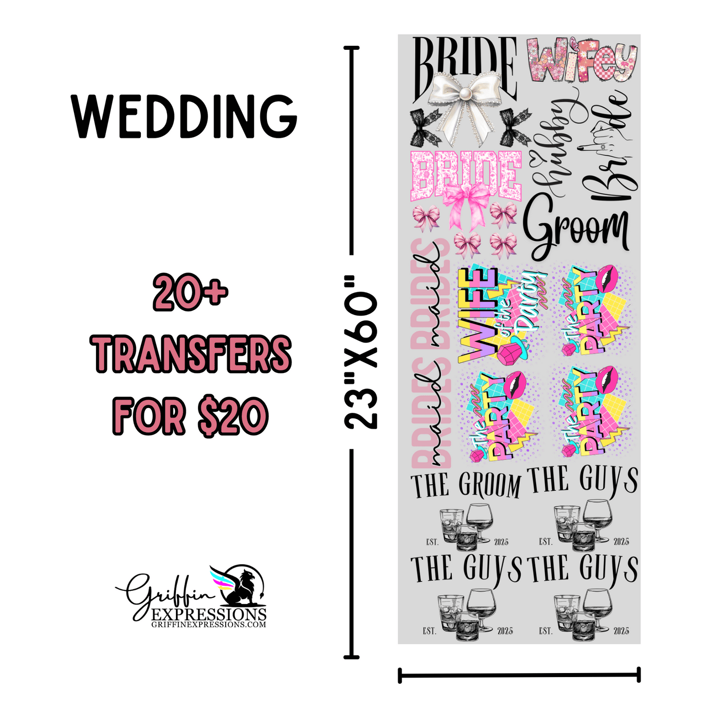 Dollar Deals | Wedding - Griffin Expressions