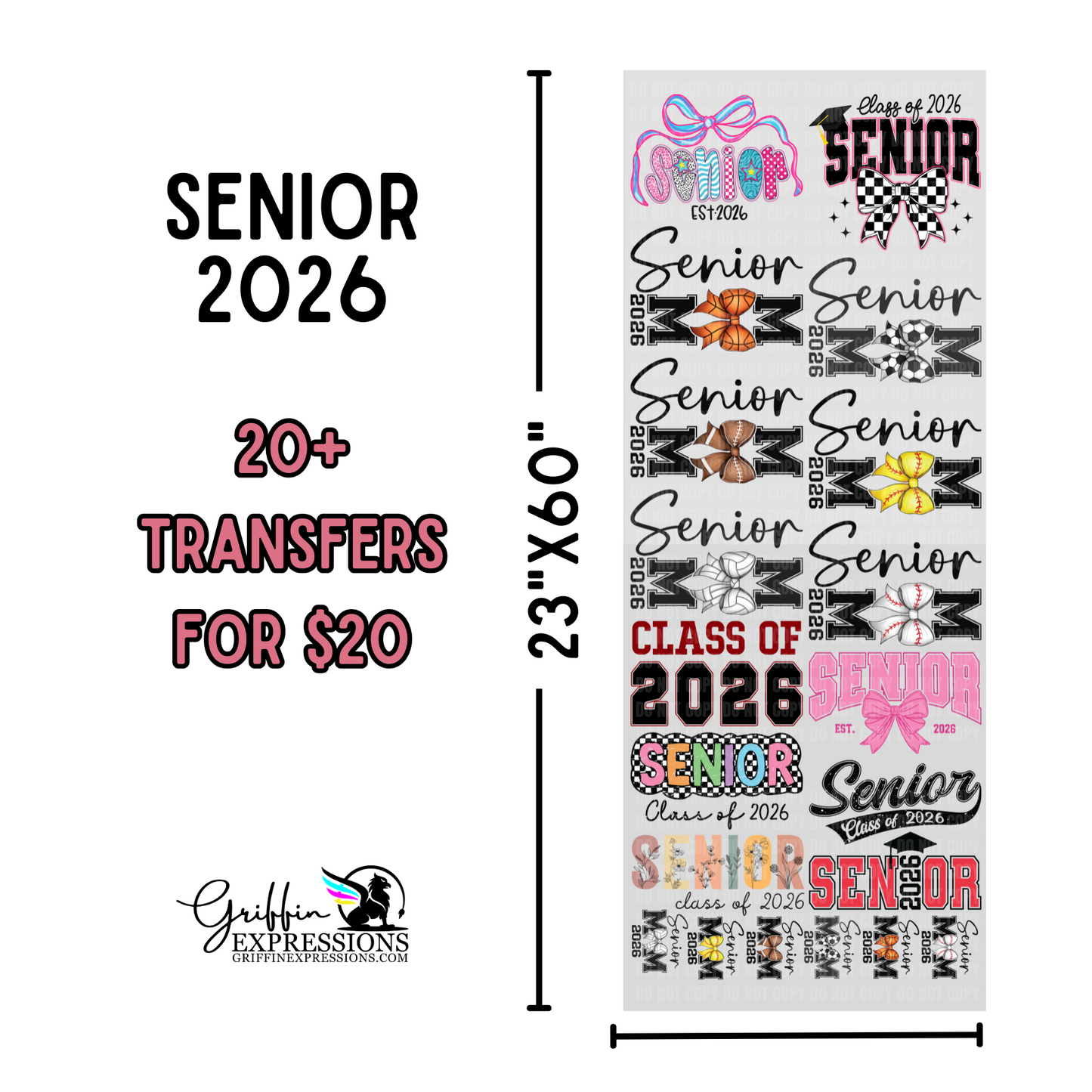 Dollar Deals | Senior 2026 - Griffin Expressions