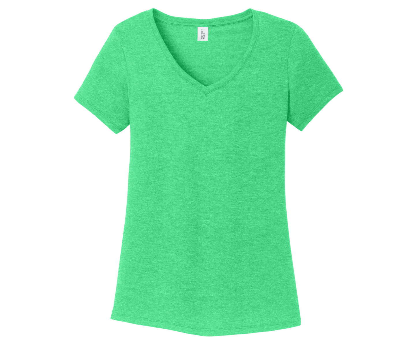 District ® Women’s Perfect Tri ® V-Neck Tee | Green Frost - Griffin Expressions