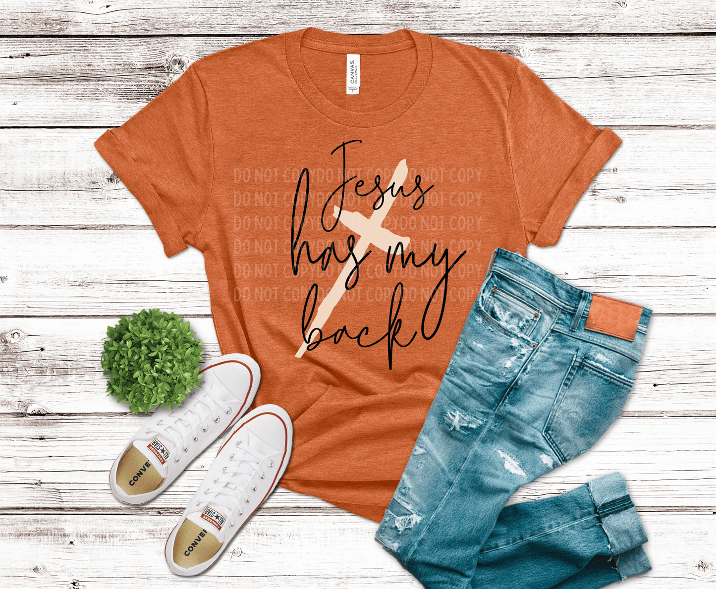 Jesus Has My Back | DTF - Griffin Expressions
