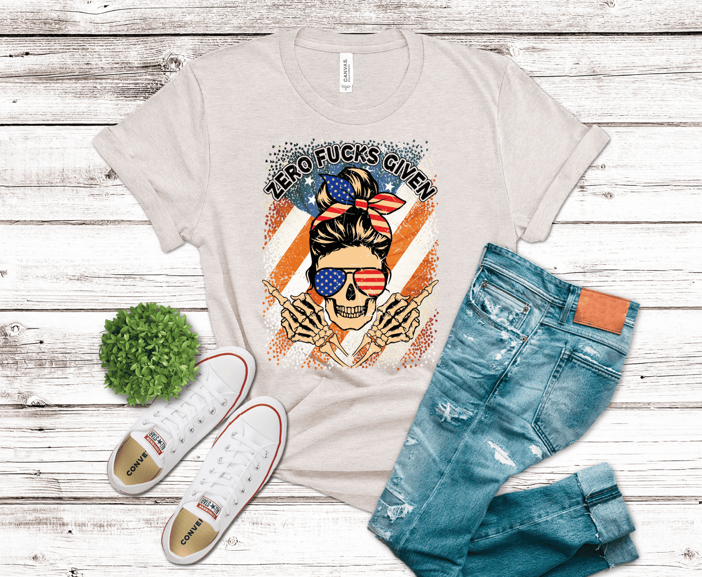 USA Zero Fucks Given | DTF - Griffin Expressions