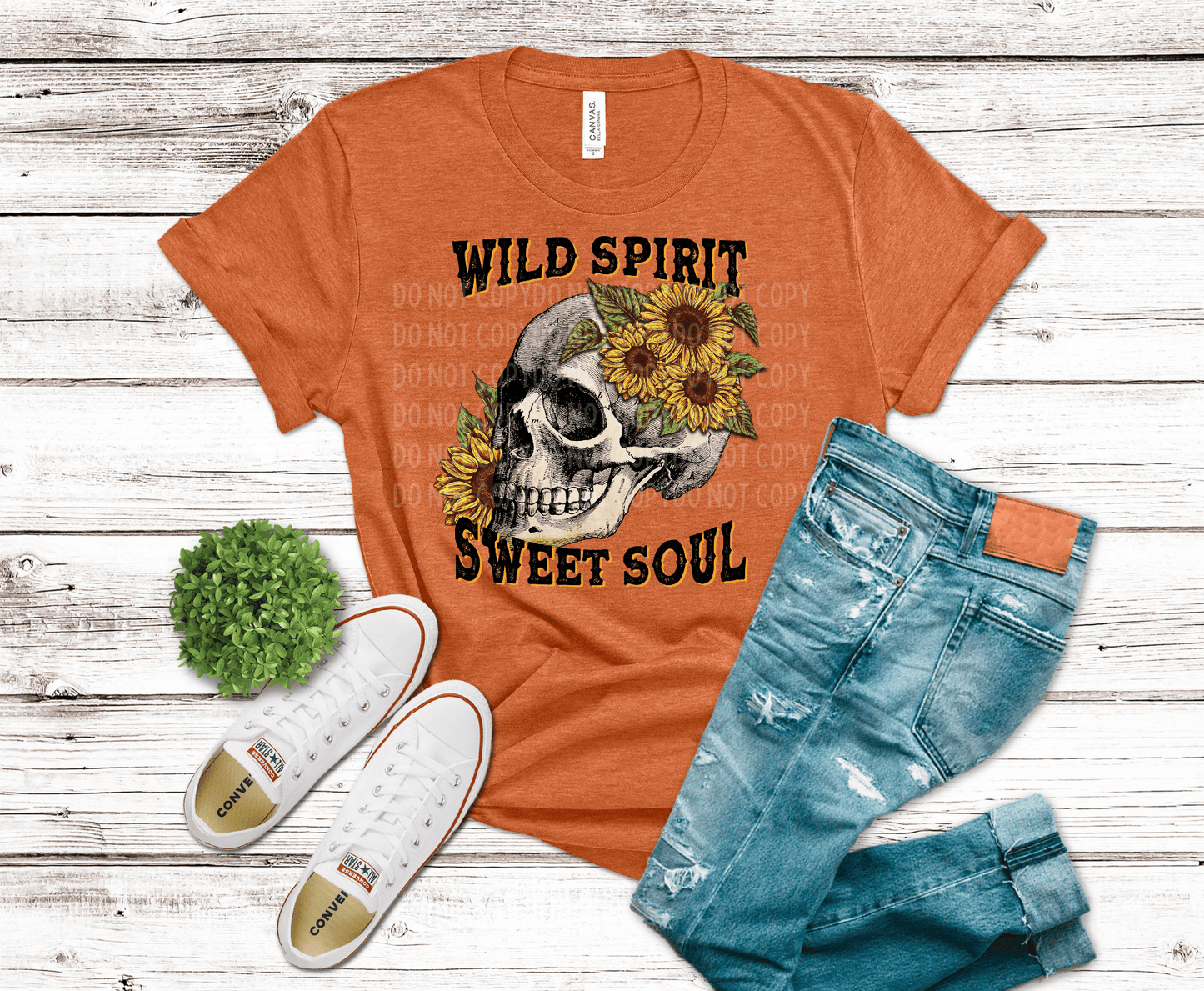 Wild Spirit Skull | DTF - Griffin Expressions