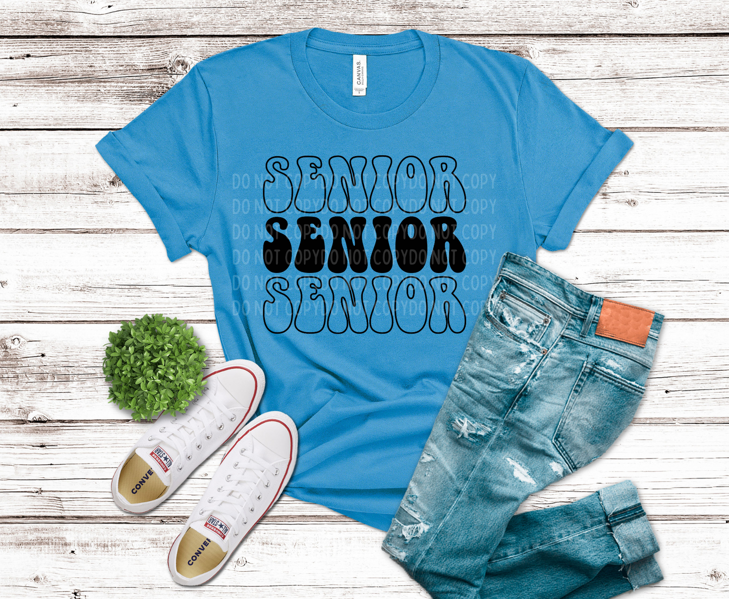 Retro Senior Stacked | DTF - Griffin Expressions