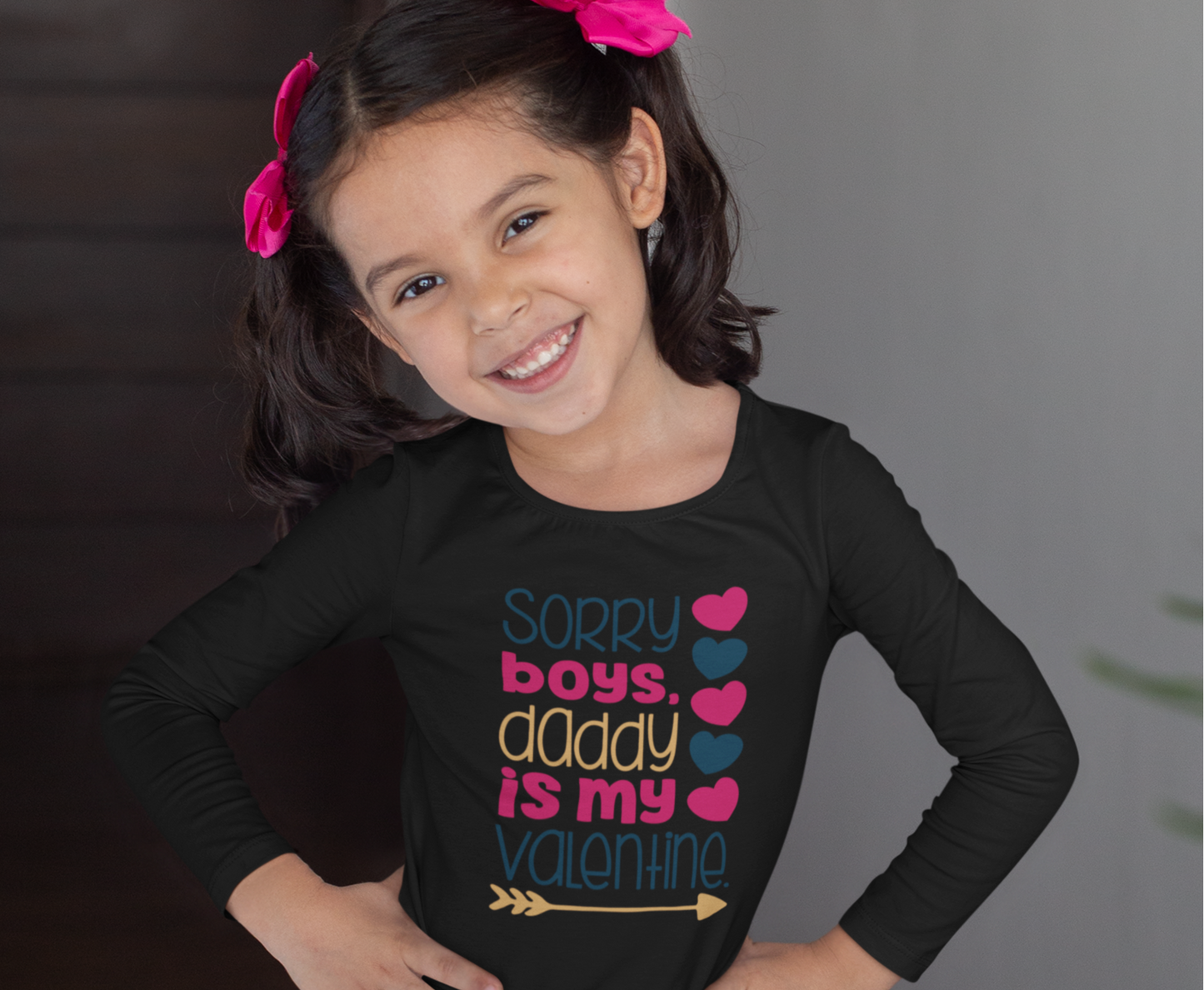 Premade DTF Transfer Gang Sheet For Graphic Tees | Youth Valentines