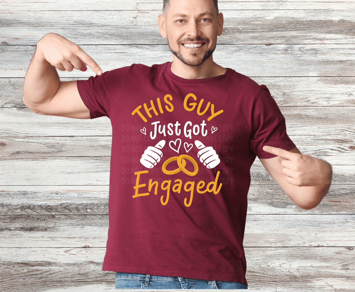 This Guy Just Got Engaged | DTF - Griffin Expressions
