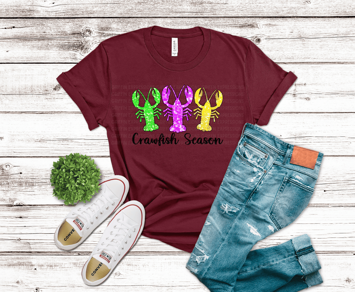 Premade DTF Transfer Gang Sheet For Graphic Tees | Wild Mardi Gras